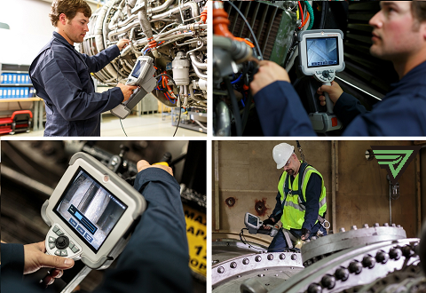 韦林工业内窥镜MViQ检测实景图