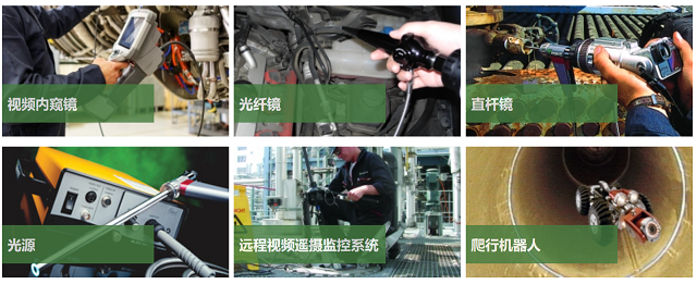 韦林工业内窥镜主要产品