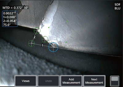 使用先进测量技术，对检出缺陷做出正确研判