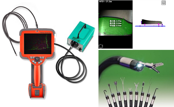 飞机发动机维修检查工业内窥镜的应用