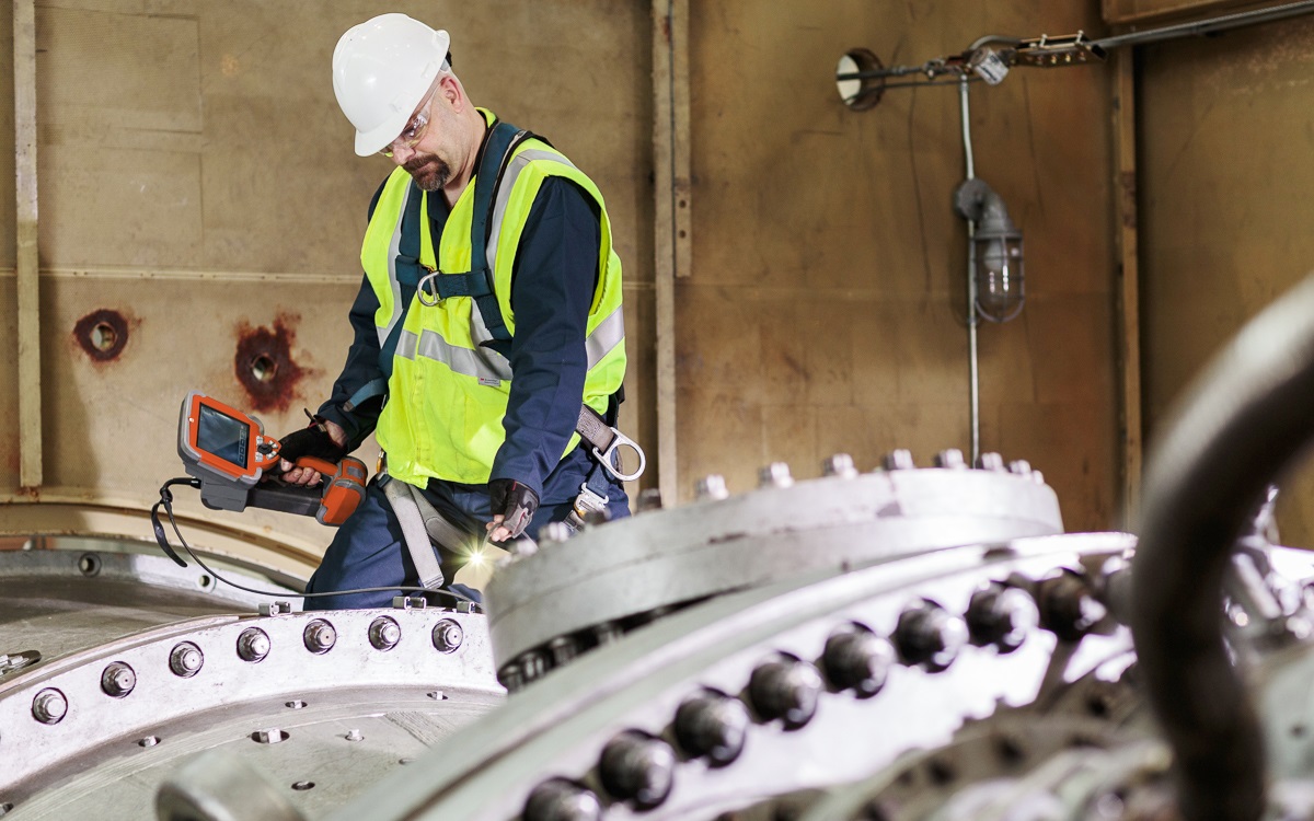 工业内窥镜检测流程