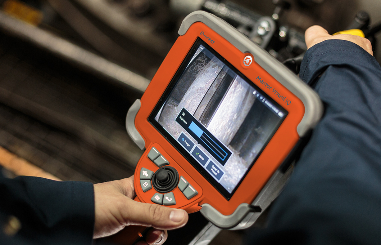 采用CCD图像传感器的工业内窥镜在低光照下依然清晰成像