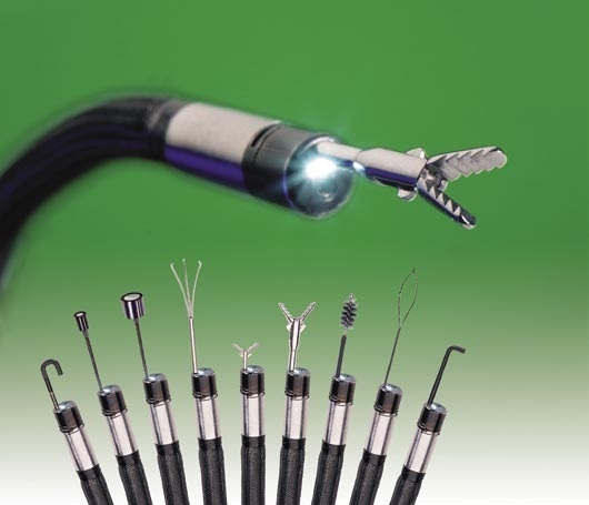 使用工业内窥镜快速排除多余物