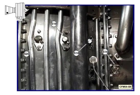 工业内窥镜孔探检查需拆装的航空发动机孔探堵头s16、s18、s19、s20