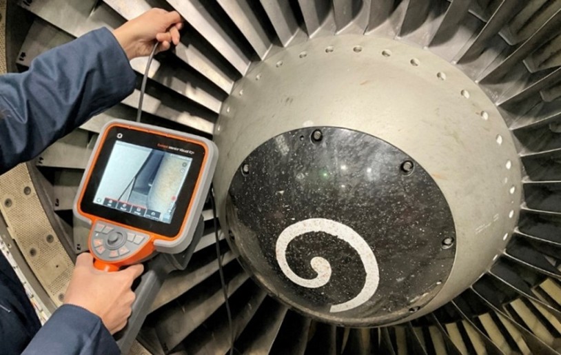 韦林工业内窥镜检测航空发动机